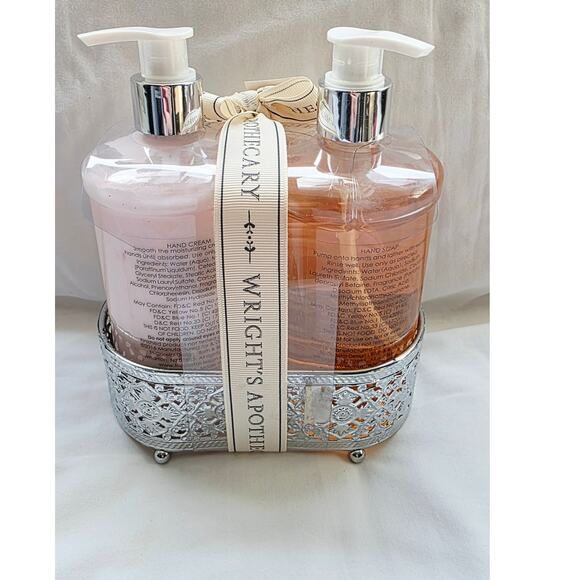 Wrights Apothecary 2 Piece Ginger Rose Lotion & Hand Soap Set Gift Set - Picture 5 of 12